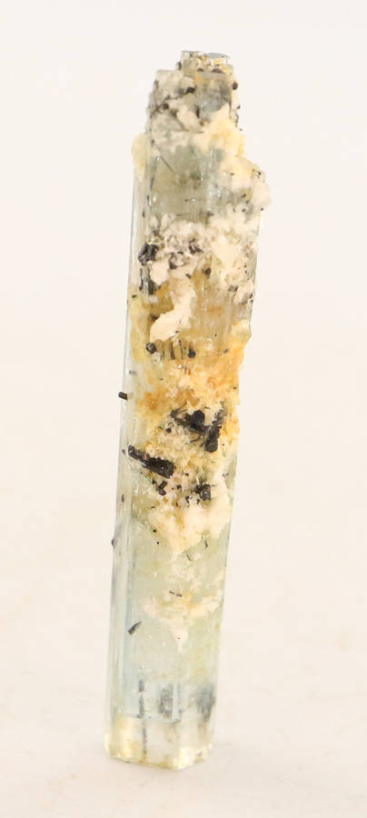 Tourmaline on Aquamarine, Erongo Mnt Region, Namibia