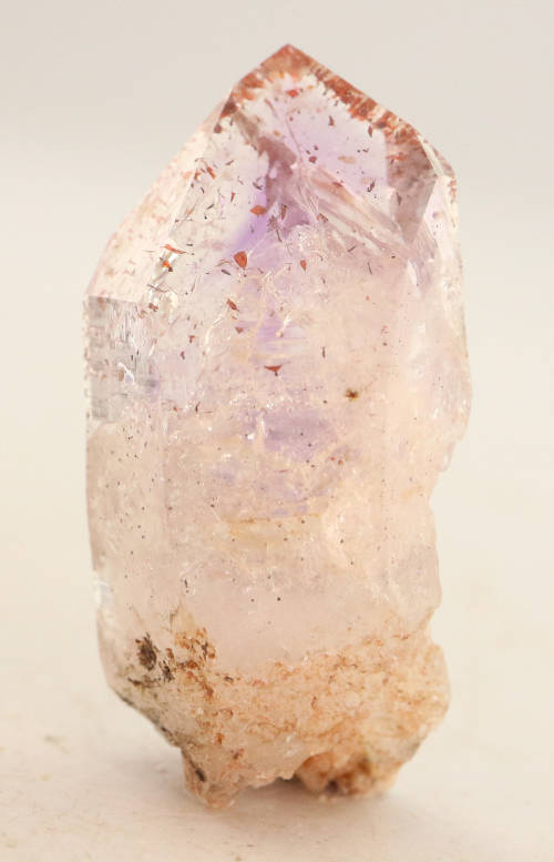 Amethyst Incl Quartz Point, Gobobosebberge Mnt, Namibia