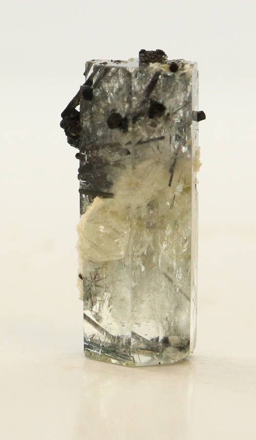 Schorl on Aquamarine, Erongo Mnt Region, Namibia