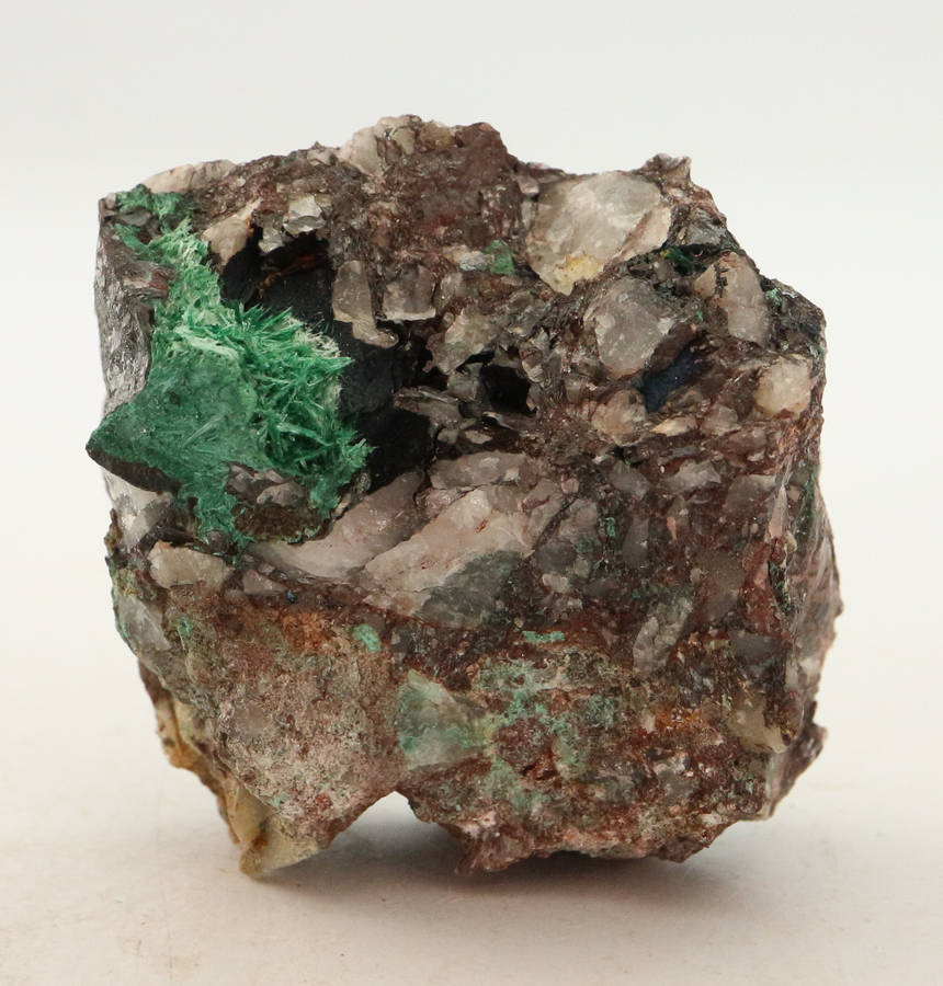 Malachite on Matrix, Skorpion Mine, Karas Region, Namibia