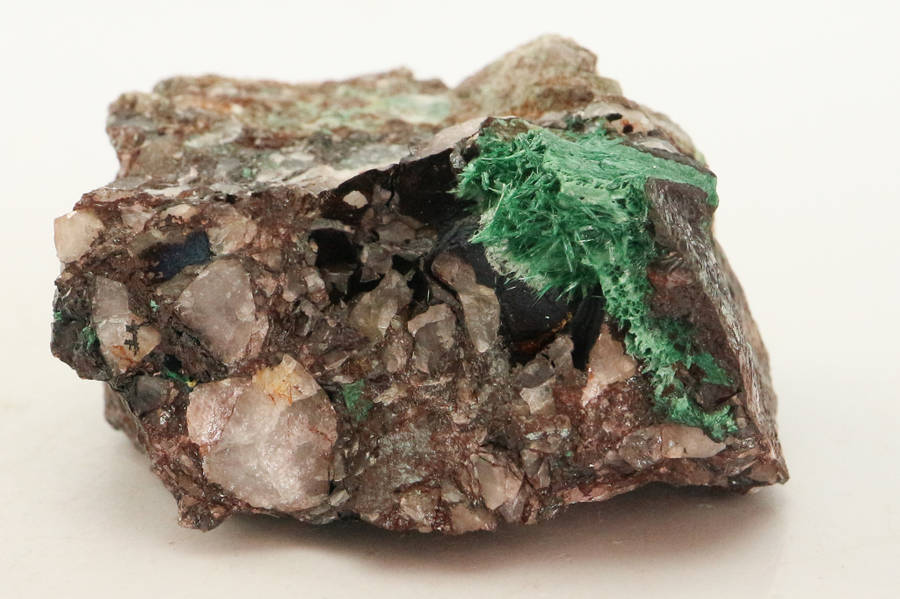 Malachite on Matrix, Skorpion Mine, Karas Region, Namibia