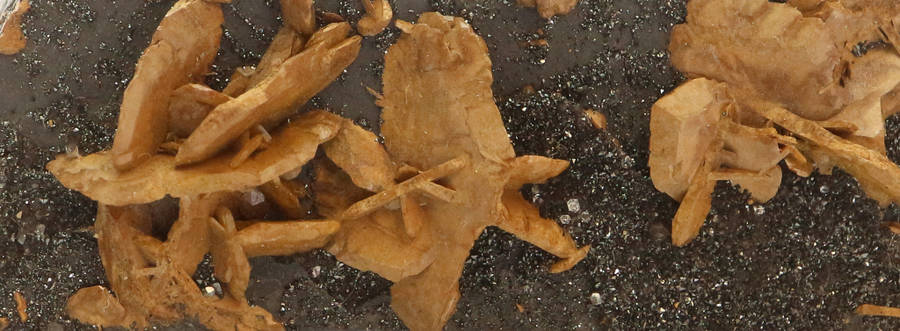 Sturmanite, Manganite on Matrix, N`Chwaning II, Northern Cape, South Africa