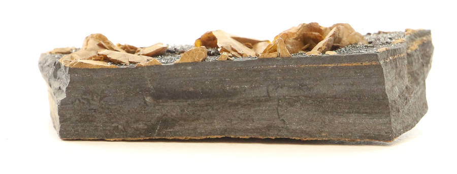 Sturmanite, Manganite on Matrix, N`Chwaning II, Northern Cape, South Africa