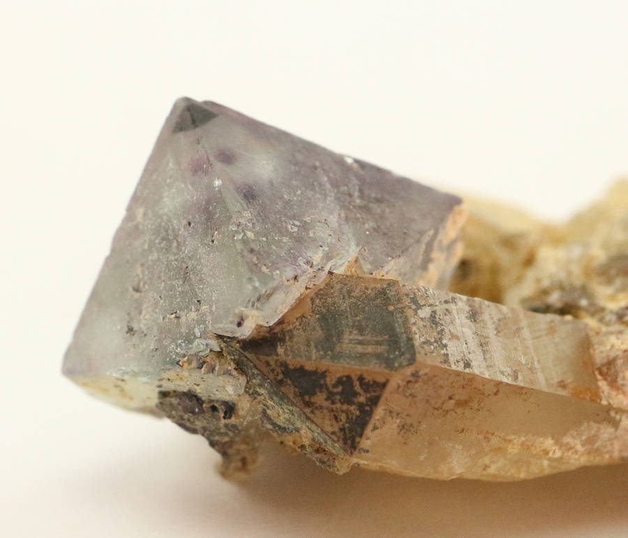 Fluorite on Quartz, Riemvasmaak, Northern Cape, South Africa
