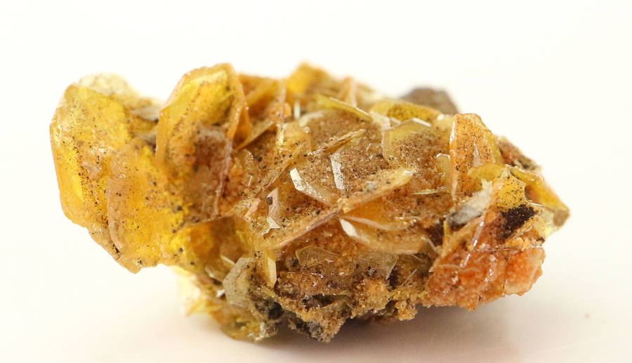 Wulfenite on Matrix, Mexico