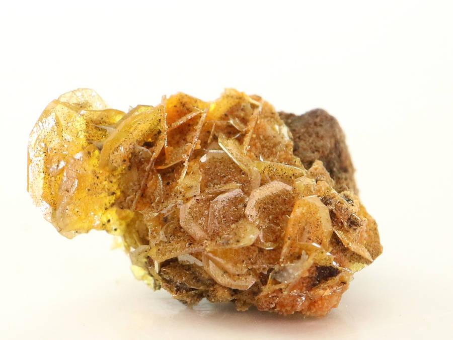 Wulfenite on Matrix, Mexico