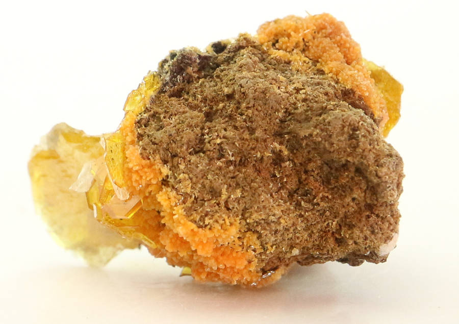 Wulfenite on Matrix, Mexico