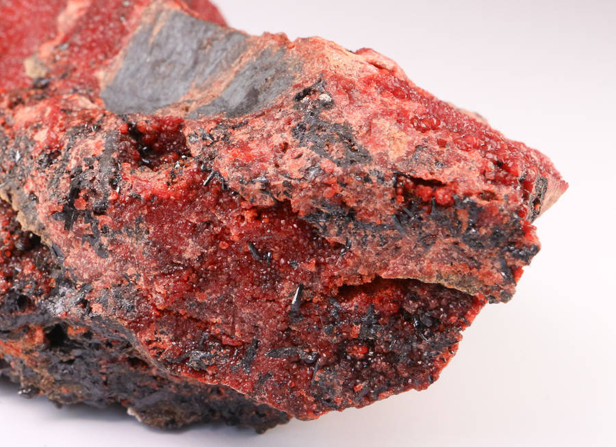 Andradite and Gaudefroyite on Matrix, Wessels Mine, Northern Cape, South Africa