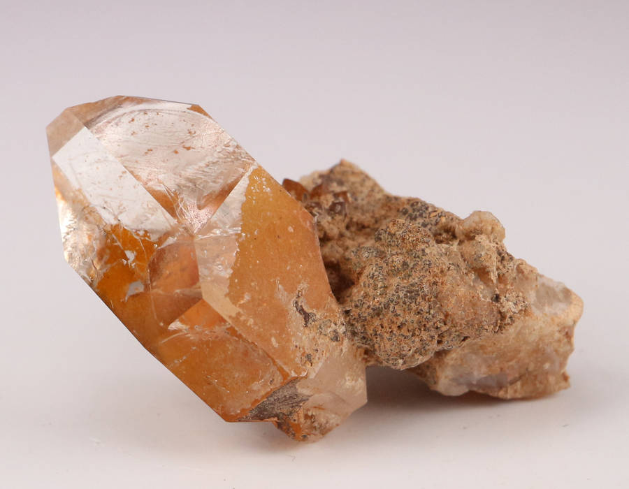 Smoky Quartz on Matrix, Gobobosebberge Mnt, Namibia