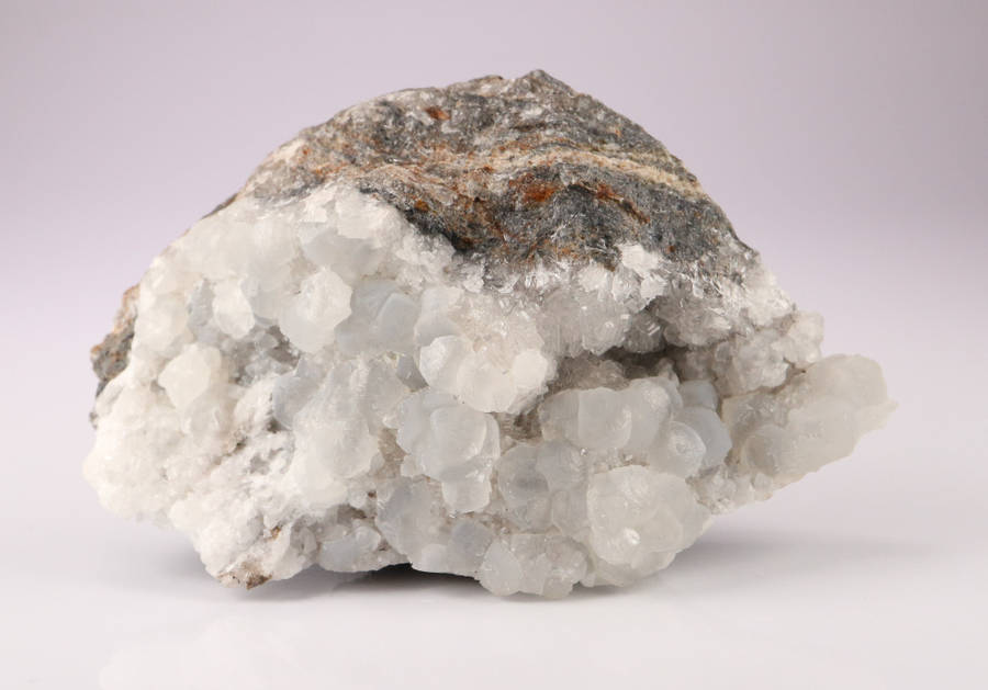 Smithsonite on matrix, Skorpion Mine, Namibia