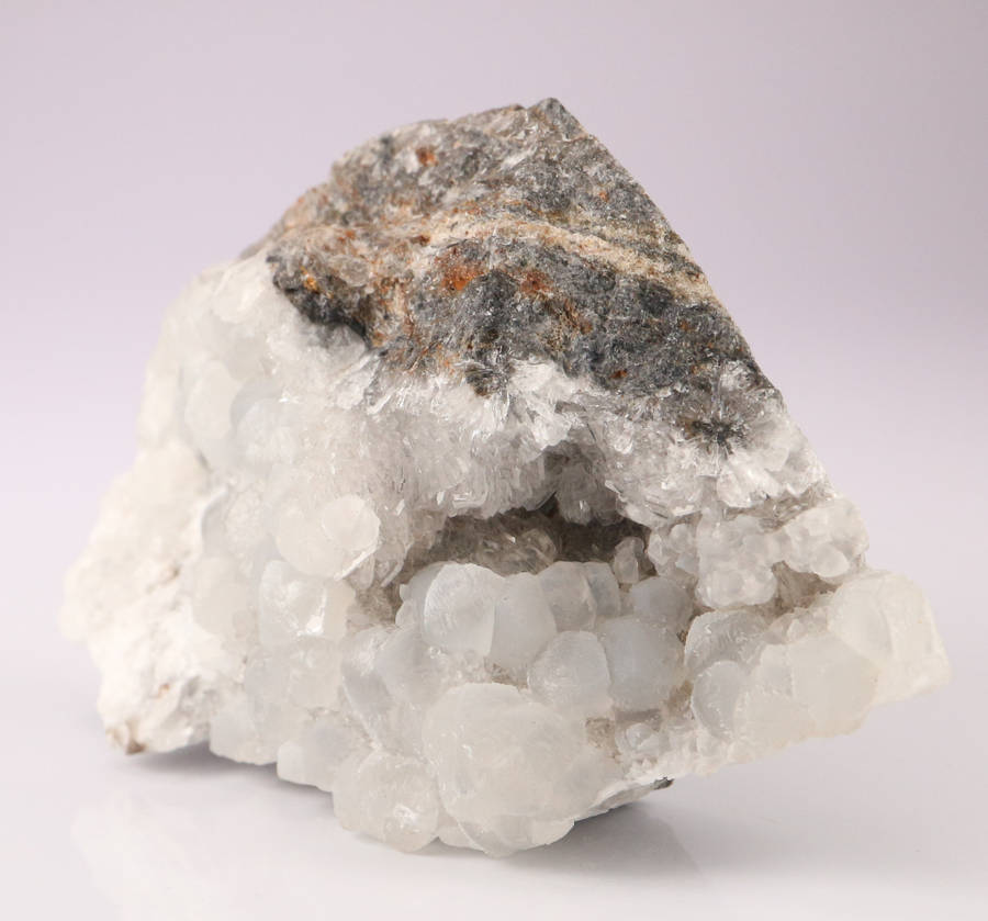 Smithsonite on matrix, Skorpion Mine, Namibia