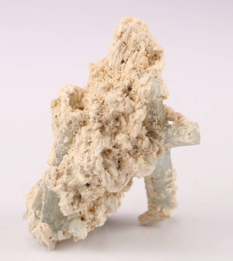 Aquamarine on Feldspar, Erongo Mnt, Namibia