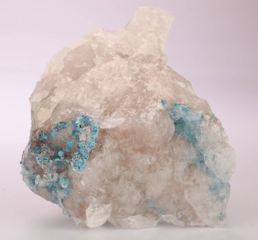 Shattuckite incl Quartz, Kaokoveld Region, Namibia