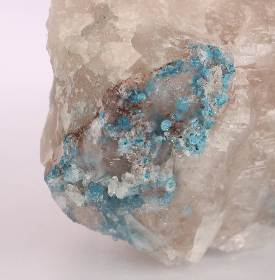 Shattuckite incl Quartz, Kaokoveld Region, Namibia