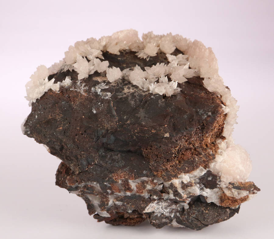 Manganoan Calcite on Matrix, N`Chwaning II, Northern Cape, South Africa
