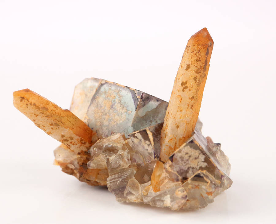 Quartz & Fluorite, Brandberg Mnt, Namibia