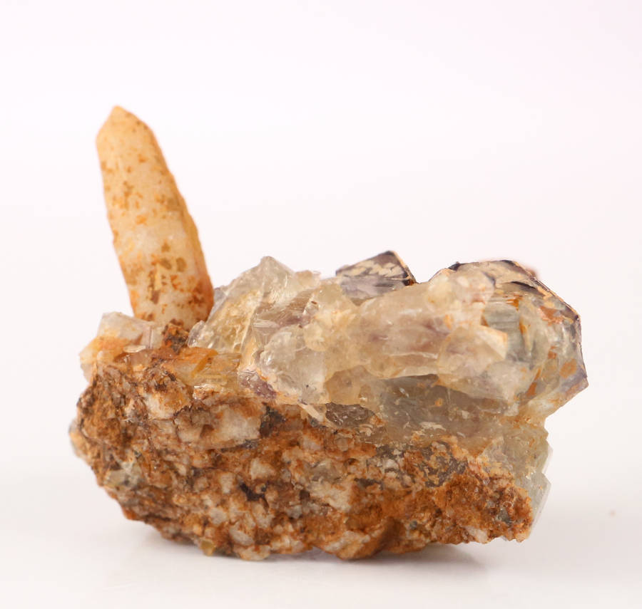 Quartz & Fluorite, Brandberg Mnt, Namibia