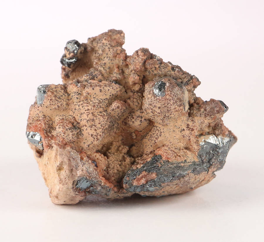 Andradite over Hematite on Matrix, N`Chwaning II, Northern Cape, South Africa