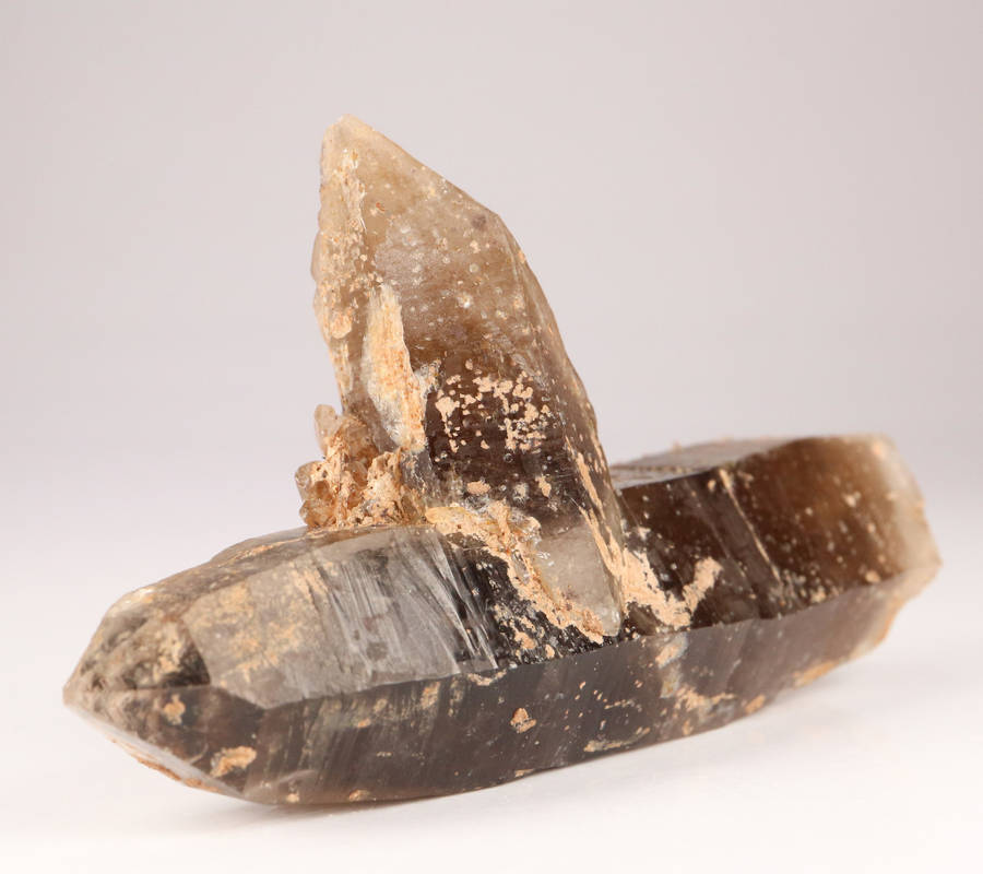 Smoky Quartz Cluster Floater, Zomba Mnt, Malawi