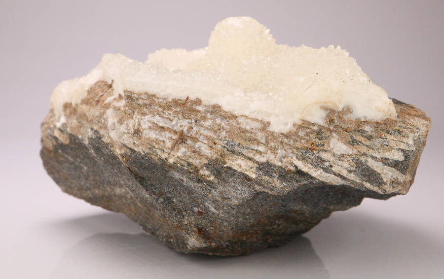 Quartz after Smithsonite on Matrix, Skorpion Mine, Karas Region, Namibia