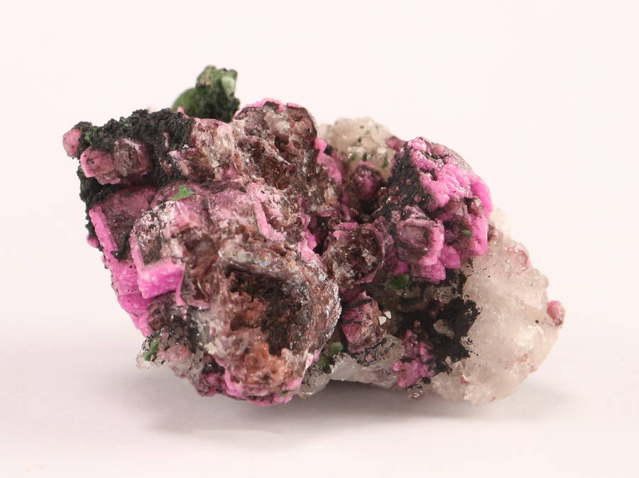 Cobaltoan Calcite on Matrix, Kakanda deposit, Lubudi, Lualaba, DR Congo