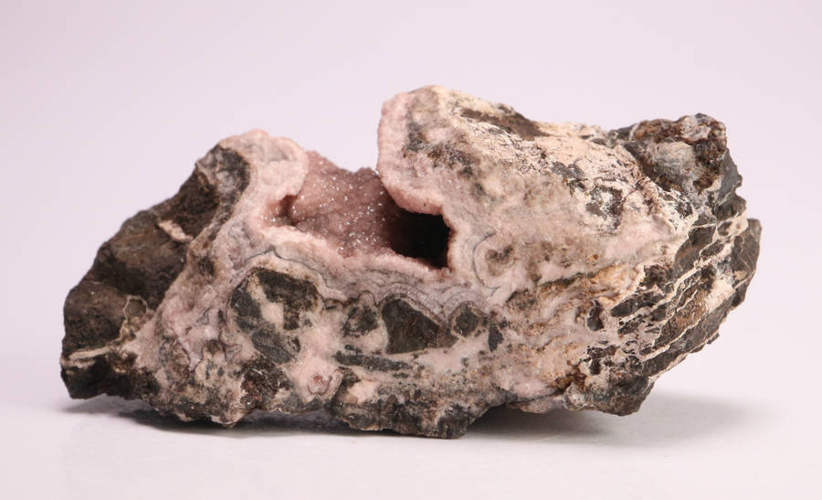 Rhodochrosite on Matrix, N'Chwaning II, Northern Cape, South Africa