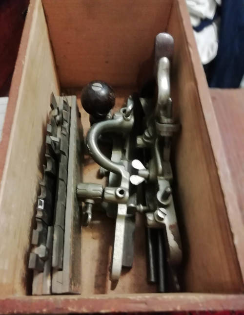 STANLEY No 45 PLANE. S W BRAND.MADE IN U S A. WITH BLADES.