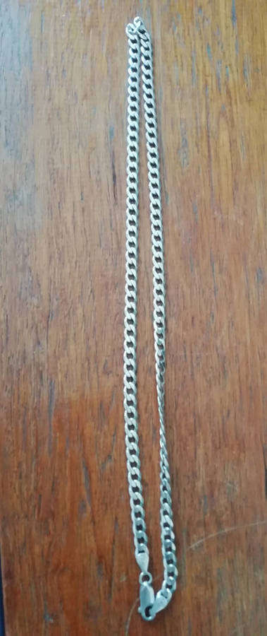BEAUTIFUL SILVER. 925 CHAIN. MADE IN ITALY.