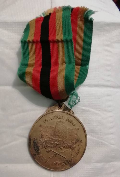 1980 ZIMBABWE INDEPENDENCE MEDAL.