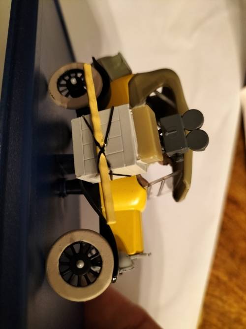 MODEL TOY. MODEL `T` FORD TINTIN AU CONGO.HERGE. . DIE CAST METAL. 1:43.