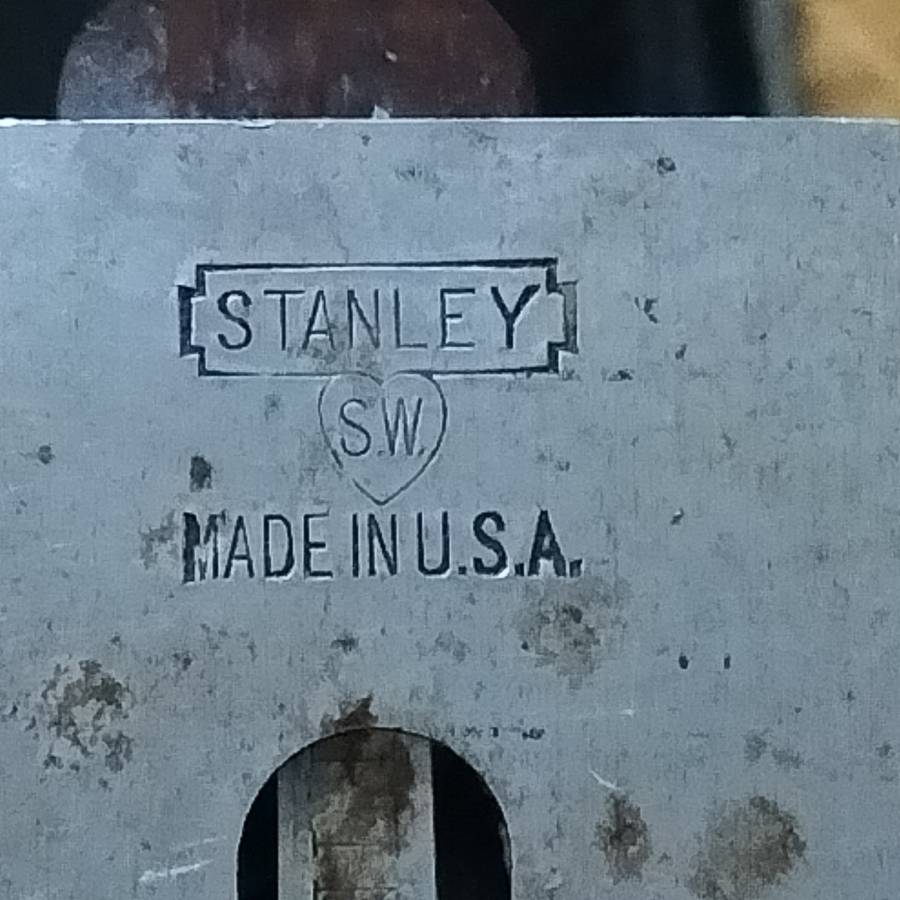 RARE `SW` NO 8 STANLEY PLANE. MADE IN USA.