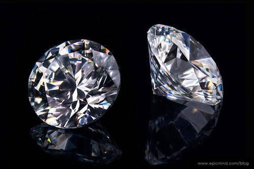 A Certified Natural 0.70tcw Pair Round Brilliant Cut F-H Color Diamond @ NO RESERVE!!!!