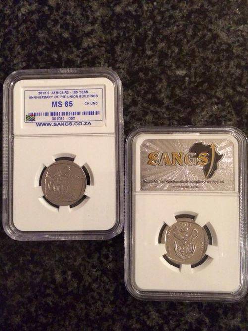 2013 MS65 ANNIVERSARY OF THE UNION BUILDING R2 COIN