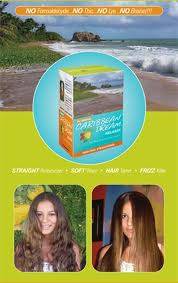 Safe, permanent hair straightener. No formaldehyde