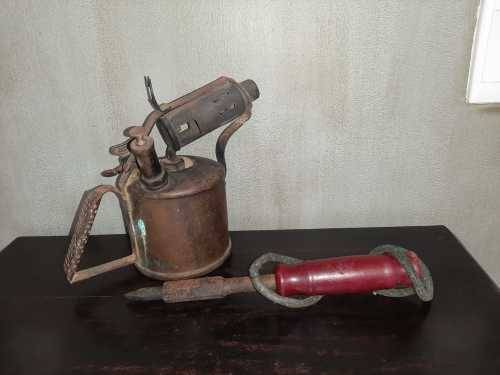 Antique Primus No 633 blow torch and soldering tool