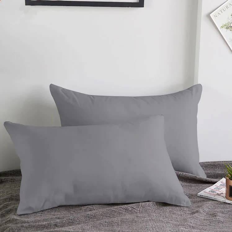 **BARGAIN** Microfiber Pillow Covers - Grey