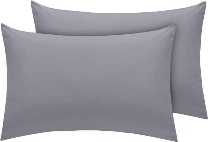 **BARGAIN** Microfiber Pillow Covers - Grey