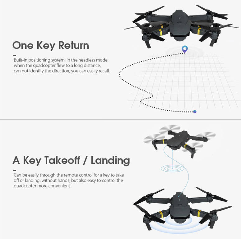 Mini Camera Quadcopter Set WIFI Photography Drone