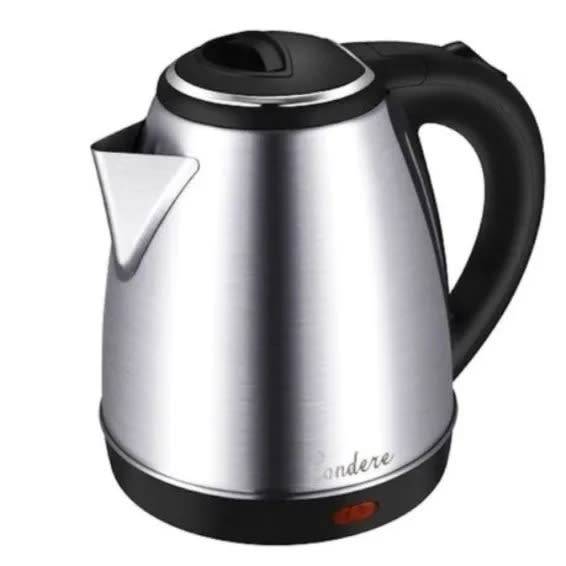2 Litre Electric Kettle - Stainless Steel