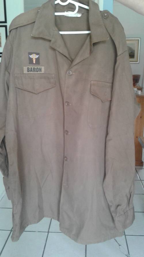 BUSH SHIRT MEDIC XXL- GOOD CODITION