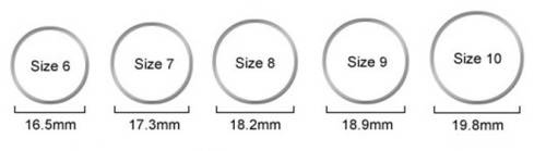 Rainbow stone ring - size 7 - see ring chart