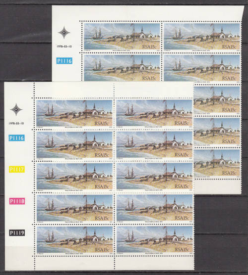 RSA 1978 Annex. of Walvis Bay x 2 CBs of 10 with VAR. - M**  please see below.