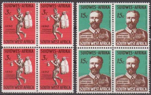 NAMIBIA - SWA  - 1965 - 2 X PAIRS  -  M*