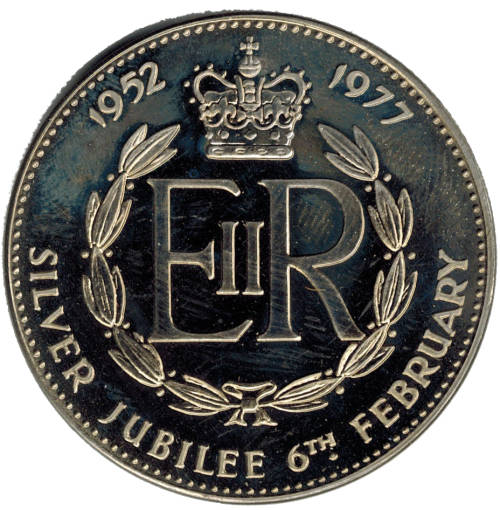 Medallion - Elizabeth II Silver Jubilee 1952-1977 Nick