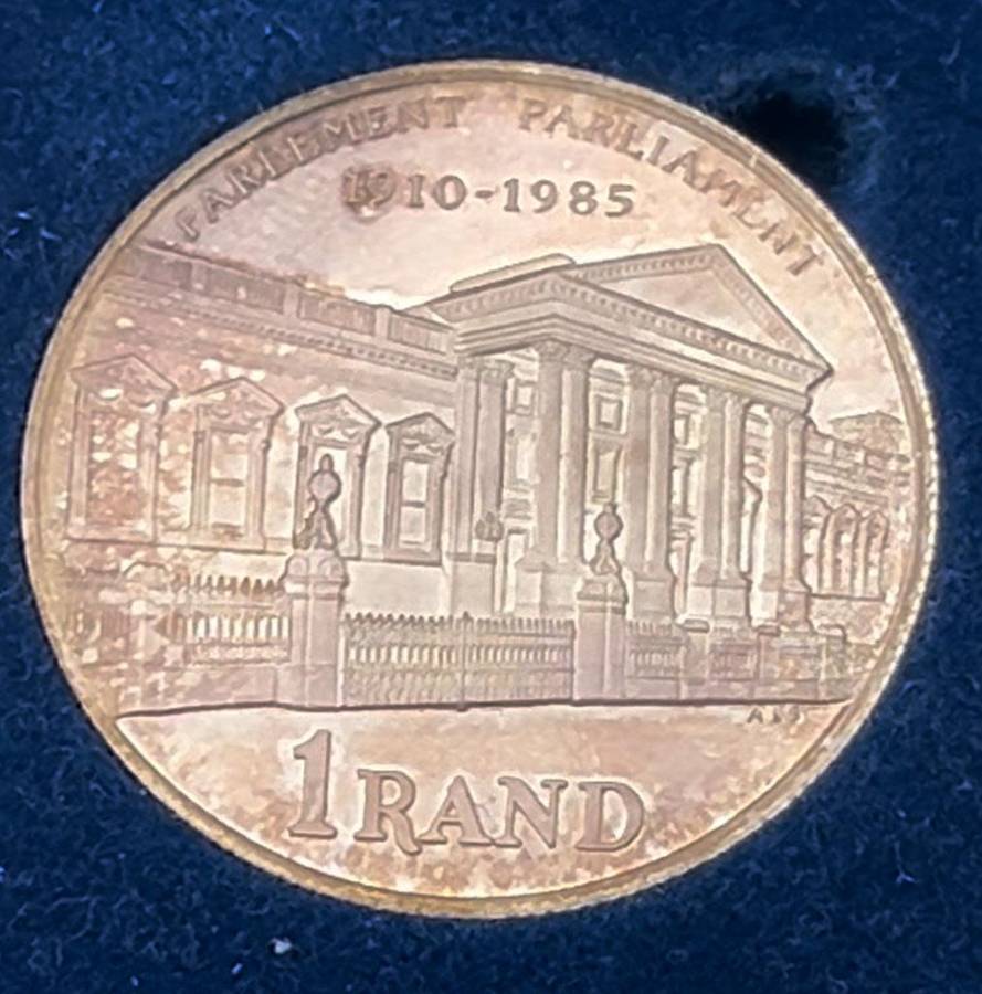 1 Rand 75th Anniversary of Parliament