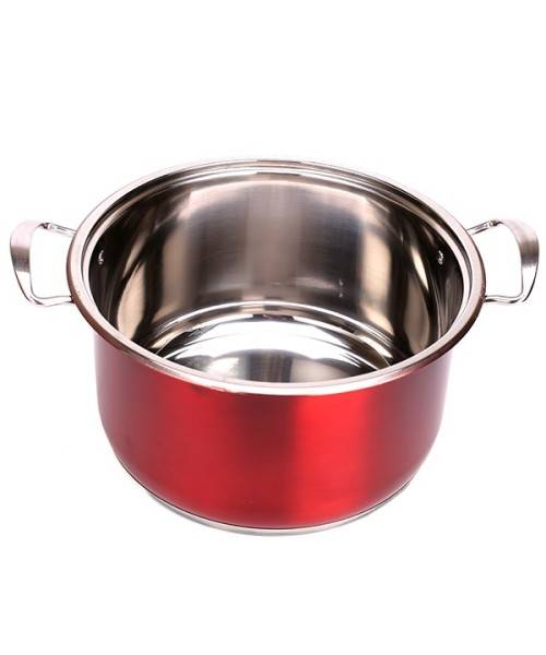 BRAND NEW 6 PIECE STAINLESS STEEL COOKWARE SET IN COLOURS