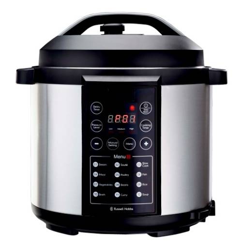 Russell Hobbs Electric Pressure Cooker, 6 Litres Rice Maker