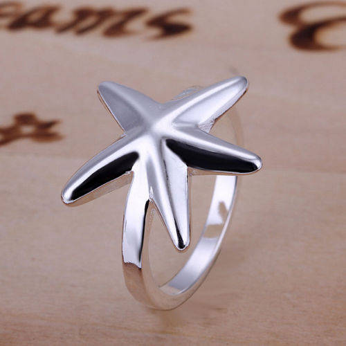 **Lucky starfish sterling silver 925 ring**