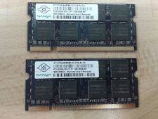 2x 1GB DDR2 Laptop Ram