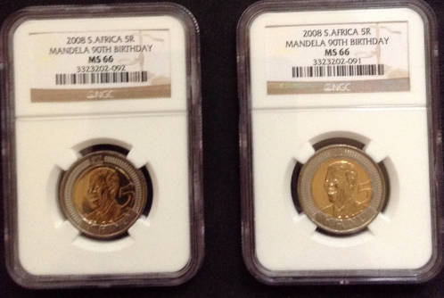 2008 MANDELA 90TH BIRTHDAY MS66